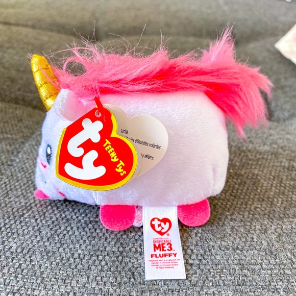 Despicable Me 3 Unicorn Teeny Tys beanie plushie - Picture 2 of 4